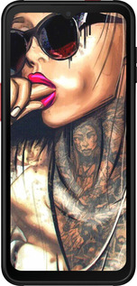 Силиконовый чехол Девушка в тату для Samsung Galaxy Xcover 6 Pro - 4001u-2918 изображение 