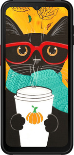 Силиконовый чехол Осенний кот для Samsung Galaxy Xcover 6 Pro - 4026u-2918 изображение 