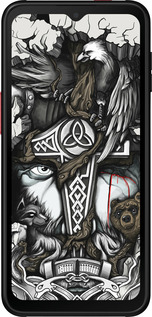 Силіконовий чехол Тату Вікінг для Samsung Galaxy Xcover 6 Pro - 4098u-2918 изображение 