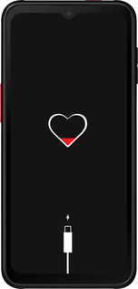 Силиконовый чехол Подзарядка сердца для Samsung Galaxy Xcover 6 Pro - 4274u-2918 изображение 