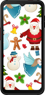 Силиконовый чехол Новогодний 1 для Samsung Galaxy Xcover 6 Pro - 4614u-2918 изображение 