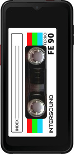 Силиконовый чехол Кассета с90 для Samsung Galaxy Xcover 6 Pro - 4894u-2918 изображение 