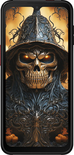 Силиконовый чехол Череп 2 для Samsung Galaxy Xcover 6 Pro - 5652u-2918 изображение 