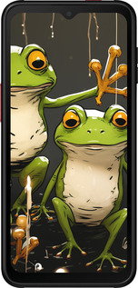 Силиконовый чехол Жабки 2 для Samsung Galaxy Xcover 6 Pro - 5657u-2918 изображение 