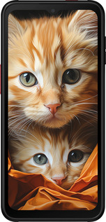 Силиконовый чехол Котики 2 для Samsung Galaxy Xcover 6 Pro - 5664u-2918 изображение 