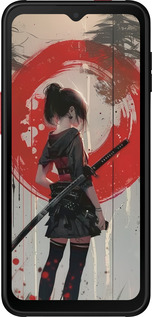 Силиконовый чехол Сумерки воина: Танец с катаной для Samsung Galaxy Xcover 6 Pro - 6123u-2918 изображение 