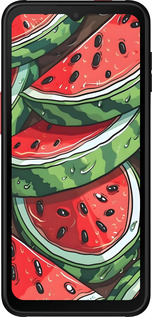 Силиконовый чехол Арбуз для Samsung Galaxy Xcover 6 Pro - 6315u-2918 изображение 