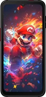 Силиконовый чехол Супер Марио для Samsung Galaxy Xcover 6 Pro - 6342u-2918 изображение 