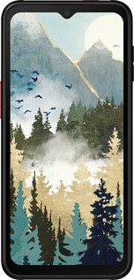 Силиконовый чехол С изображением лесного пейзажа для Samsung Galaxy Xcover 6 Pro - 6548u-2918 изображение 