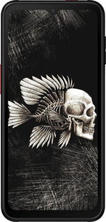 Силиконовый чехол Рыбо-человек для Samsung Galaxy Xcover 6 Pro - 683u-2918 изображение 