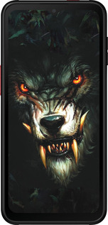 Силиконовый чехол Дьявольский волк для Samsung Galaxy Xcover 6 Pro - 833u-2918 изображение 