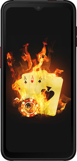 Силиконовый чехол Горящие карты для Samsung Galaxy Xcover 6 Pro - 839u-2918 изображение 