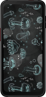 Силиконовый чехол Медузы для Samsung Galaxy Xcover 6 Pro - 906u-2918 изображение 