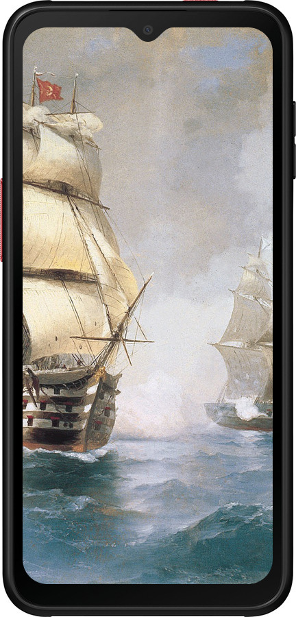 Силиконовый чехол Айвазовский. Корабли для Samsung Galaxy Xcover 6 Pro - 160u-2918 изображение 