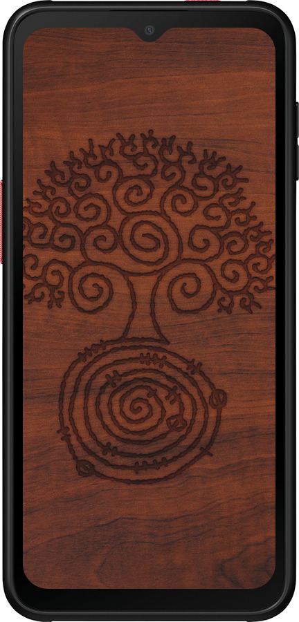 Силиконовый чехол Узор дерева для Samsung Galaxy Xcover 6 Pro - 4119u-2918 изображение 