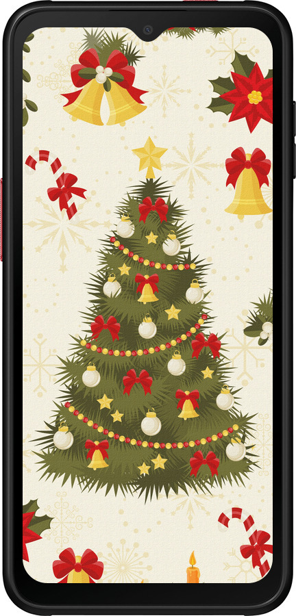 Силиконовый чехол Новогодняя елка для Samsung Galaxy Xcover 6 Pro - 4198u-2918 изображение 