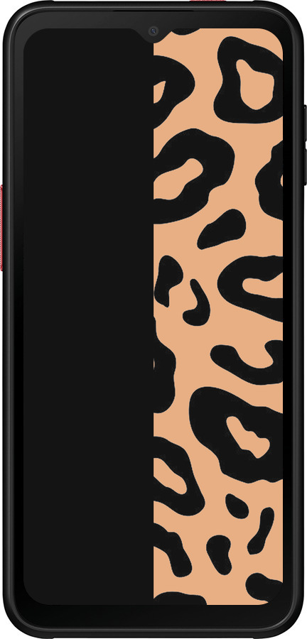 Силиконовый чехол Пятна леопарда для Samsung Galaxy Xcover 6 Pro - 4269u-2918 изображение 