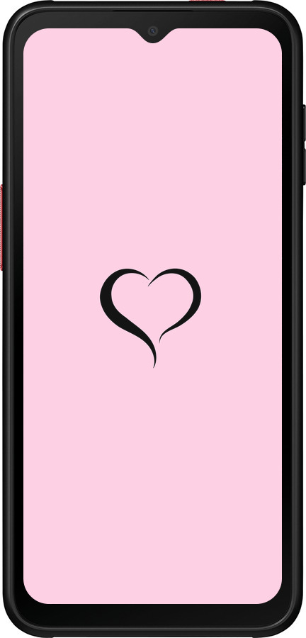 Силиконовый чехол Сердце 1 для Samsung Galaxy Xcover 6 Pro - 4730u-2918 изображение 