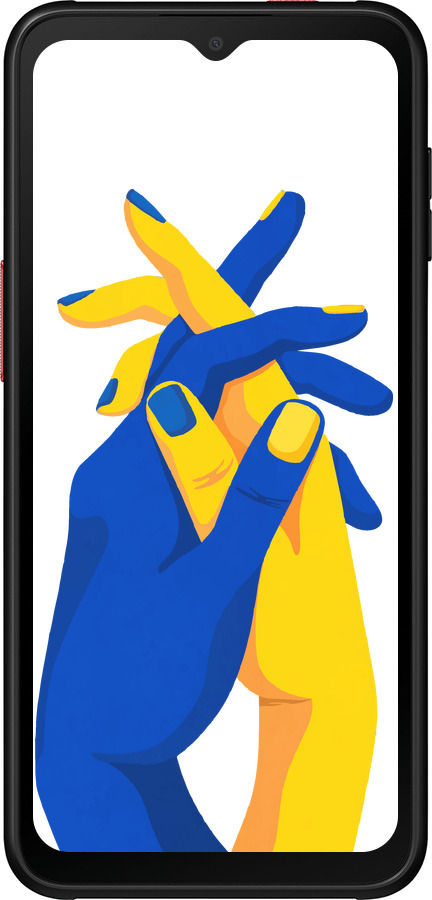 Силиконовый чехол Stand With Ukraine для Samsung Galaxy Xcover 6 Pro - 5255u-2918 изображение 