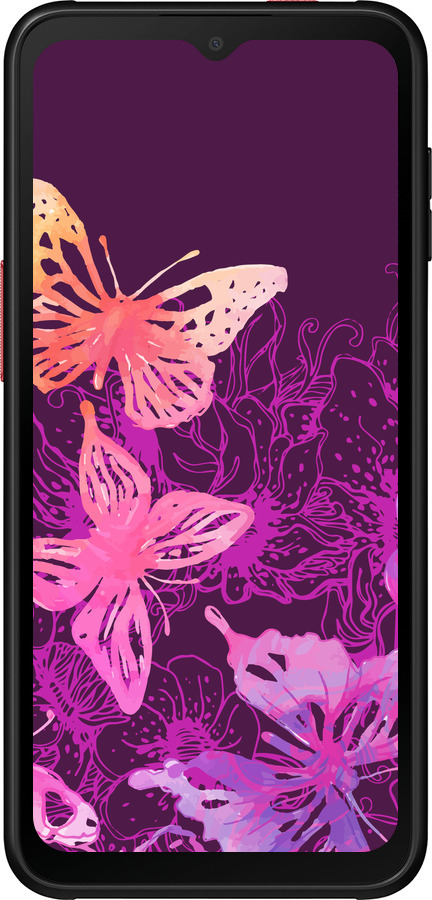 Силиконовый чехол Бабочки v2 для Samsung Galaxy Xcover 6 Pro - 5475u-2918 изображение 