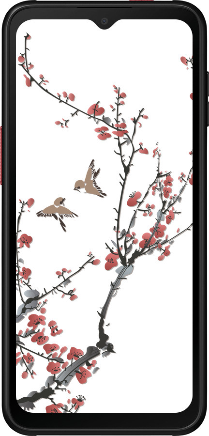 Силіконовий чехол Сакура v2 для Samsung Galaxy Xcover 6 Pro - 5538u-2918 изображение 