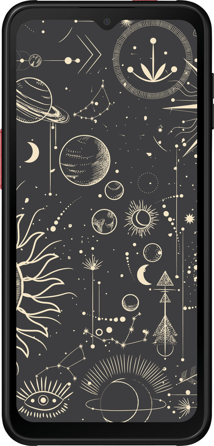 Силиконовый чехол Фаза луны для Samsung Galaxy Xcover 6 Pro - 5605u-2918 изображение 