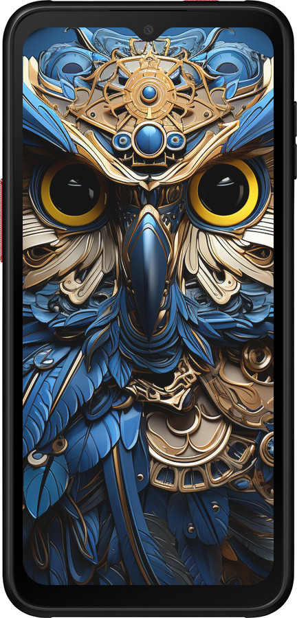 Силиконовый чехол Сова v2 для Samsung Galaxy Xcover 6 Pro - 5649u-2918 изображение 