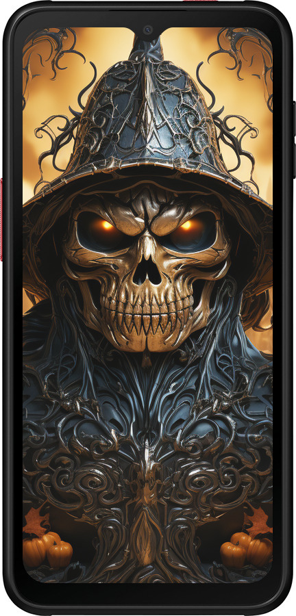 Силиконовый чехол Череп 2 для Samsung Galaxy Xcover 6 Pro - 5652u-2918 изображение 