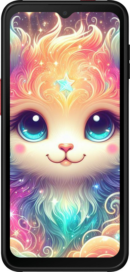 Силіконовий чехол Казкове кошеня для Samsung Galaxy Xcover 6 Pro - 5813u-2918 изображение 