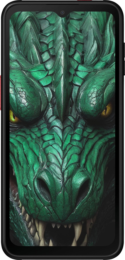 Силиконовый чехол Зелёный дракон v2 для Samsung Galaxy Xcover 6 Pro - 5817u-2918 изображение 