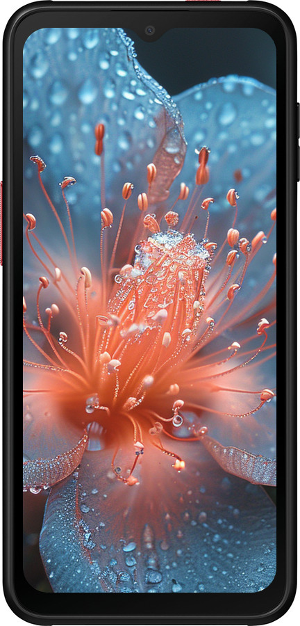 Силиконовый чехол Роса на цветке для Samsung Galaxy Xcover 6 Pro - 6039u-2918 изображение 