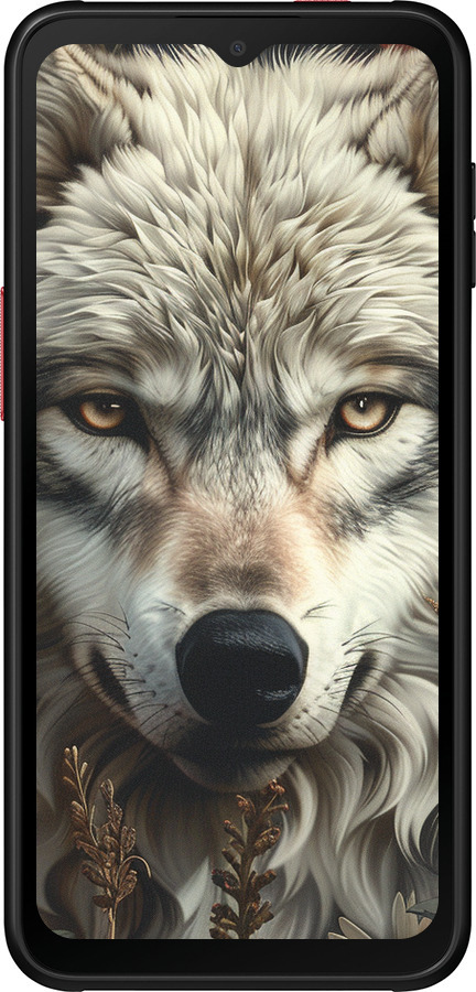 Силиконовый чехол Волчий взгляд для Samsung Galaxy Xcover 6 Pro - 6066u-2918 изображение 