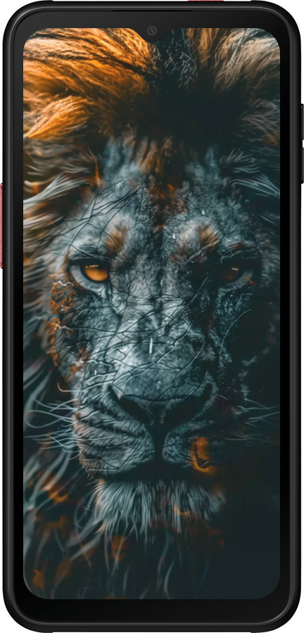 Силиконовый чехол Лев в сумерках для Samsung Galaxy Xcover 6 Pro - 6154u-2918 изображение 