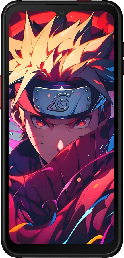 Силиконовый чехол Наруто для Samsung Galaxy Xcover 6 Pro - 6274u-2918 изображение 