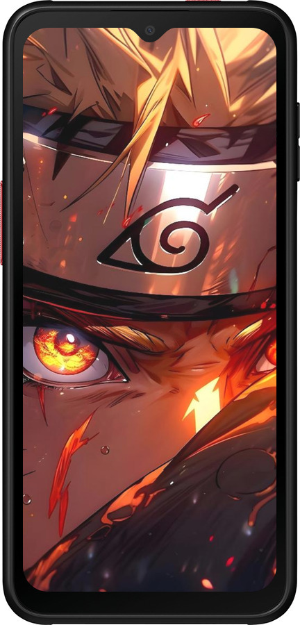 Силиконовый чехол Наруто для Samsung Galaxy Xcover 6 Pro - 6277u-2918 изображение 