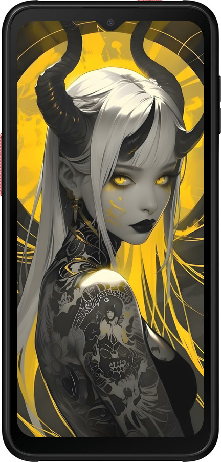 Силиконовый чехол Аниме демон 2 для Samsung Galaxy Xcover 6 Pro - 6309u-2918 изображение 