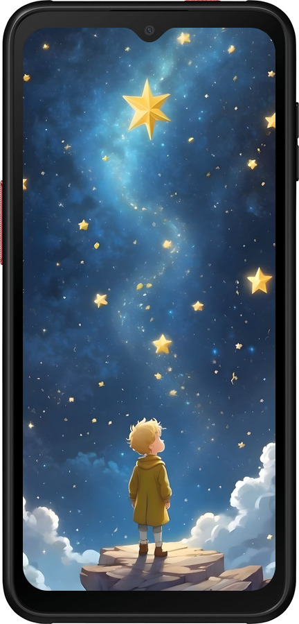 Силиконовый чехол Маленький принц для Samsung Galaxy Xcover 6 Pro - 6326u-2918 изображение 