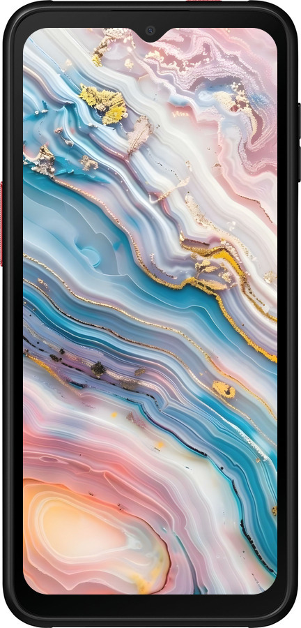 Силиконовый чехол Мрамор красивый для Samsung Galaxy Xcover 6 Pro - 6376u-2918 изображение 