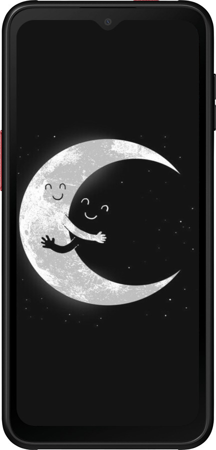 Силиконовый чехол Лунные объятия для Samsung Galaxy Xcover 6 Pro - 6508u-2918 изображение 