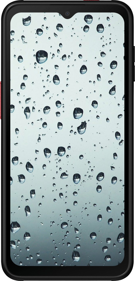 Силиконовый чехол Стекло в каплях для Samsung Galaxy Xcover 6 Pro - 848u-2918 изображение 