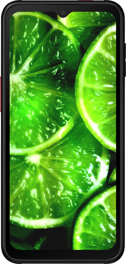 Силиконовый чехол Зелёные дольки лимона для Samsung Galaxy Xcover 6 Pro - 852u-2918 изображение 