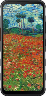 Силиконовый чехол Винсент Ван Гог-Маковое поле для Samsung Galaxy Xcover7 - 6466u-3695 изображение 