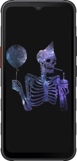 Силиконовый чехол Скелетное искусство для Samsung Galaxy Xcover7 - 6536u-3695 изображение 