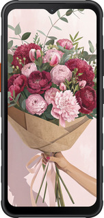 Силиконовый чехол Пионы 1 для Samsung Galaxy Xcover7 - 6705u-3695 изображение 