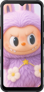 Силіконовий чехол Лабубу для Samsung Galaxy Xcover7 - 6708u-3695 изображение 