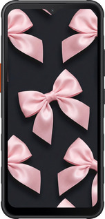 Силиконовый чехол Coquette Ribbons Dark Coquette для Samsung Galaxy Xcover7 - 6767u-3695 изображение 