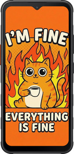 Силіконовий чехол Funny Cat для Samsung Galaxy Xcover7 - 6786u-3695 изображение 