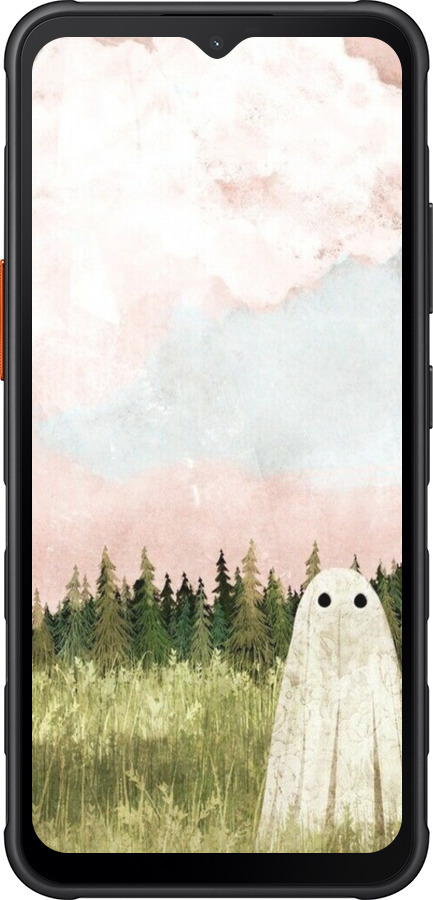 Силиконовый чехол Привидение для Samsung Galaxy Xcover7 - 6401u-3695 изображение 