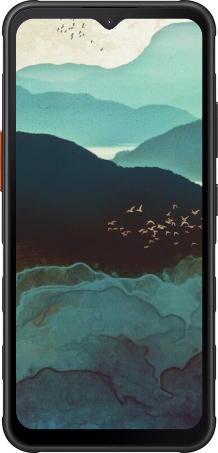 Силиконовый чехол С изображением гор Индиго для Samsung Galaxy Xcover7 - 6484u-3695 изображение 