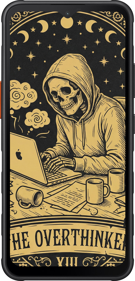 Силиконовый чехол The Overthinker для Samsung Galaxy Xcover7 - 6774u-3695 изображение 